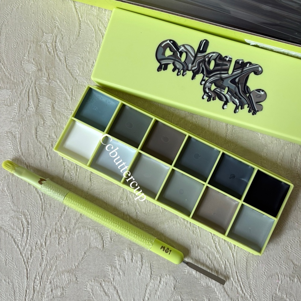 Made by Mitchell Colour Case Paints Eyeshadow Face Palette in Energetics BNIB